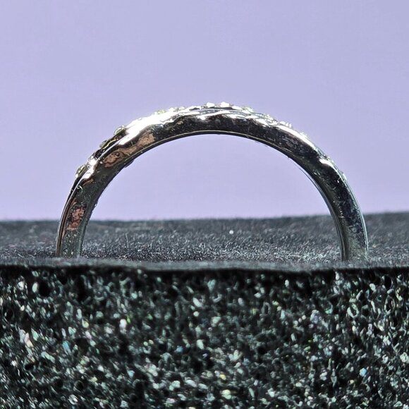 Mountain-Inspired Stacking Rings With CZ‎ Accents Size 10 (NWOT) - Picture 5 of 6